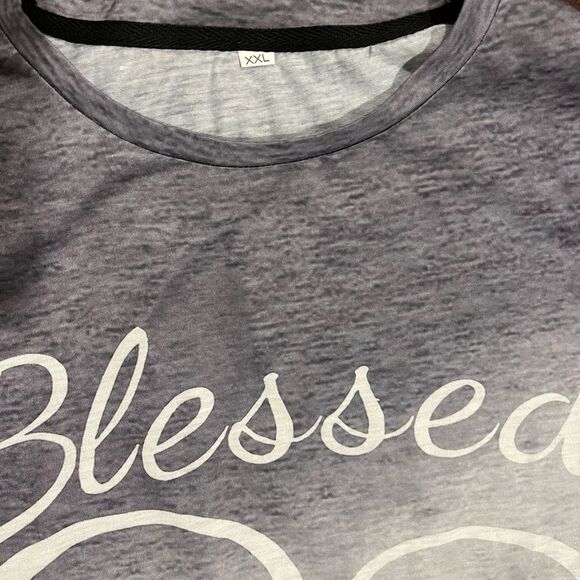 Blessed Heart Long Sleeve Shirt Size XXL Runs Small Like a L/XL - Picture 6 of 6